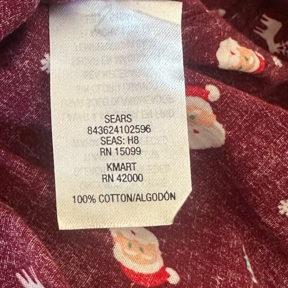 Santa Claus men’s button up shirt with front pocket.  new.  short sleeve - Picture 11 of 11